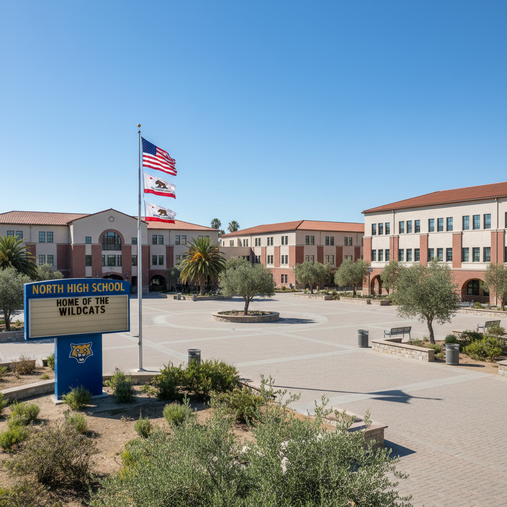 North High School — Public High School School in Riverside, CA