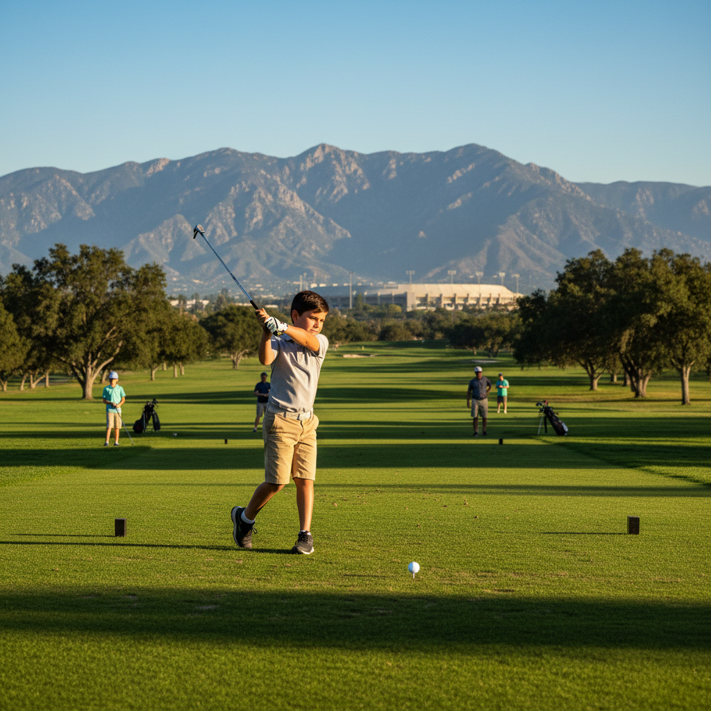 Pasadena Junior Golf — Brookside — Youth Golf Program in Arroyo Seco / Rose Bowl, CA