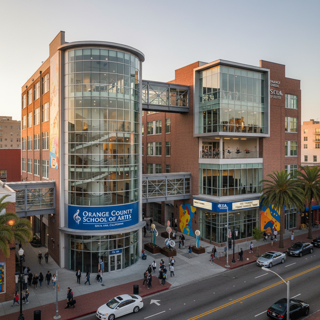 Orange County School of the Arts (OCSA) — Charter High School School in Santa Ana, CA