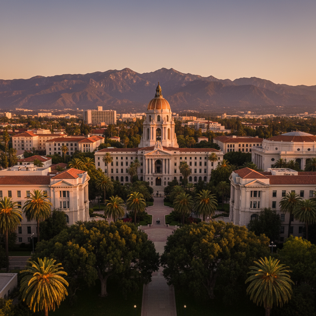 Pasadena schools — historic civic campus