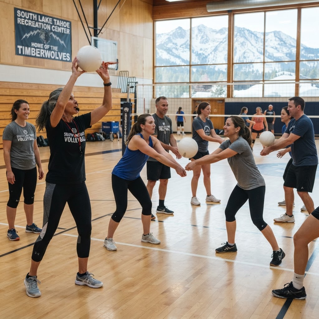 SLT Adult Co-Ed Volleyball League — Adult Volleyball League in South Lake Tahoe