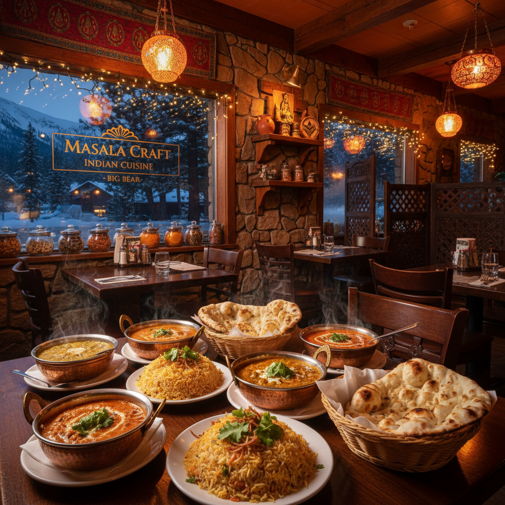 Masala Craft Indian Cuisine — Big Bear Lake, Big Bear, CA