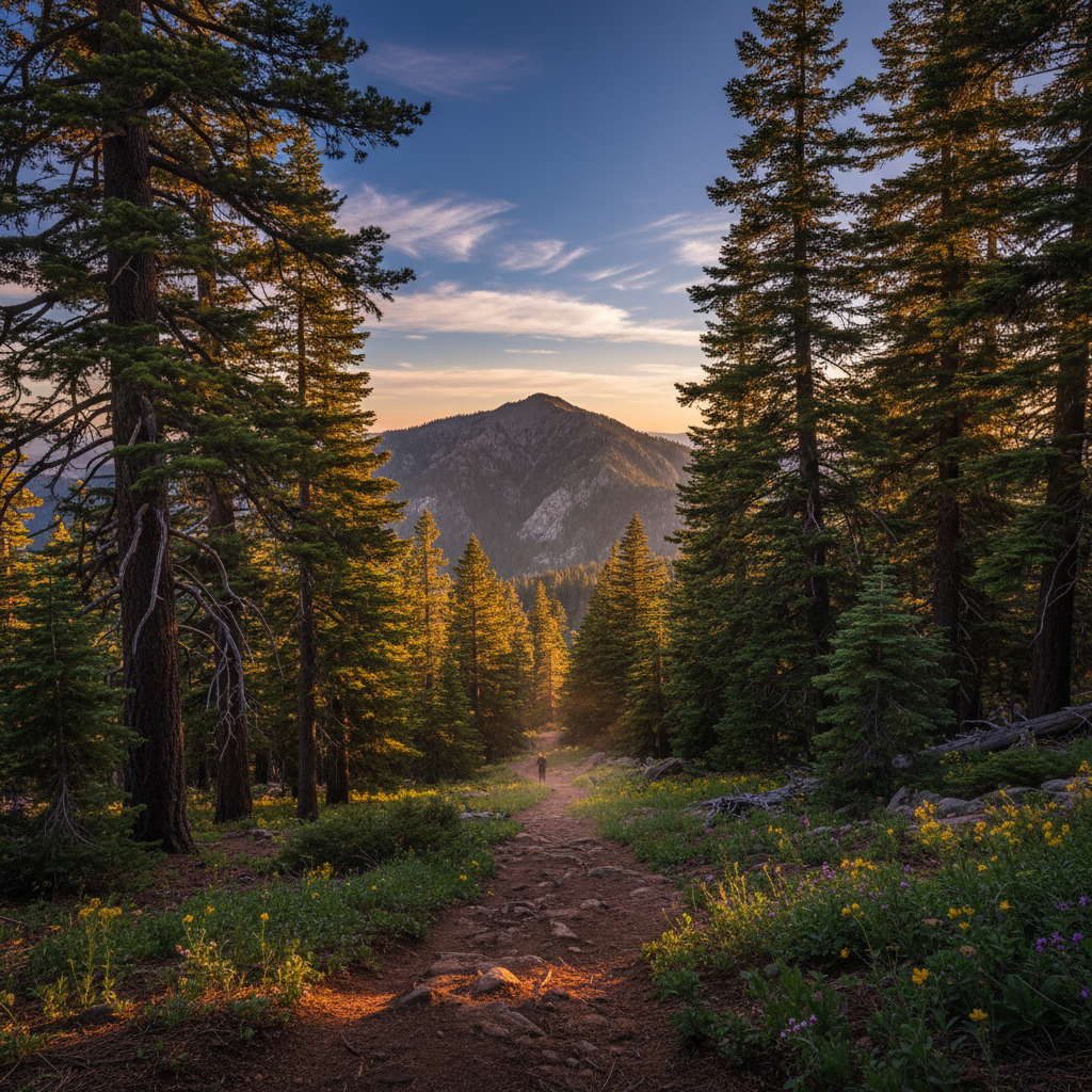 Sugarloaf Mountain Trail — Forest Trail in Sugarloaf, CA