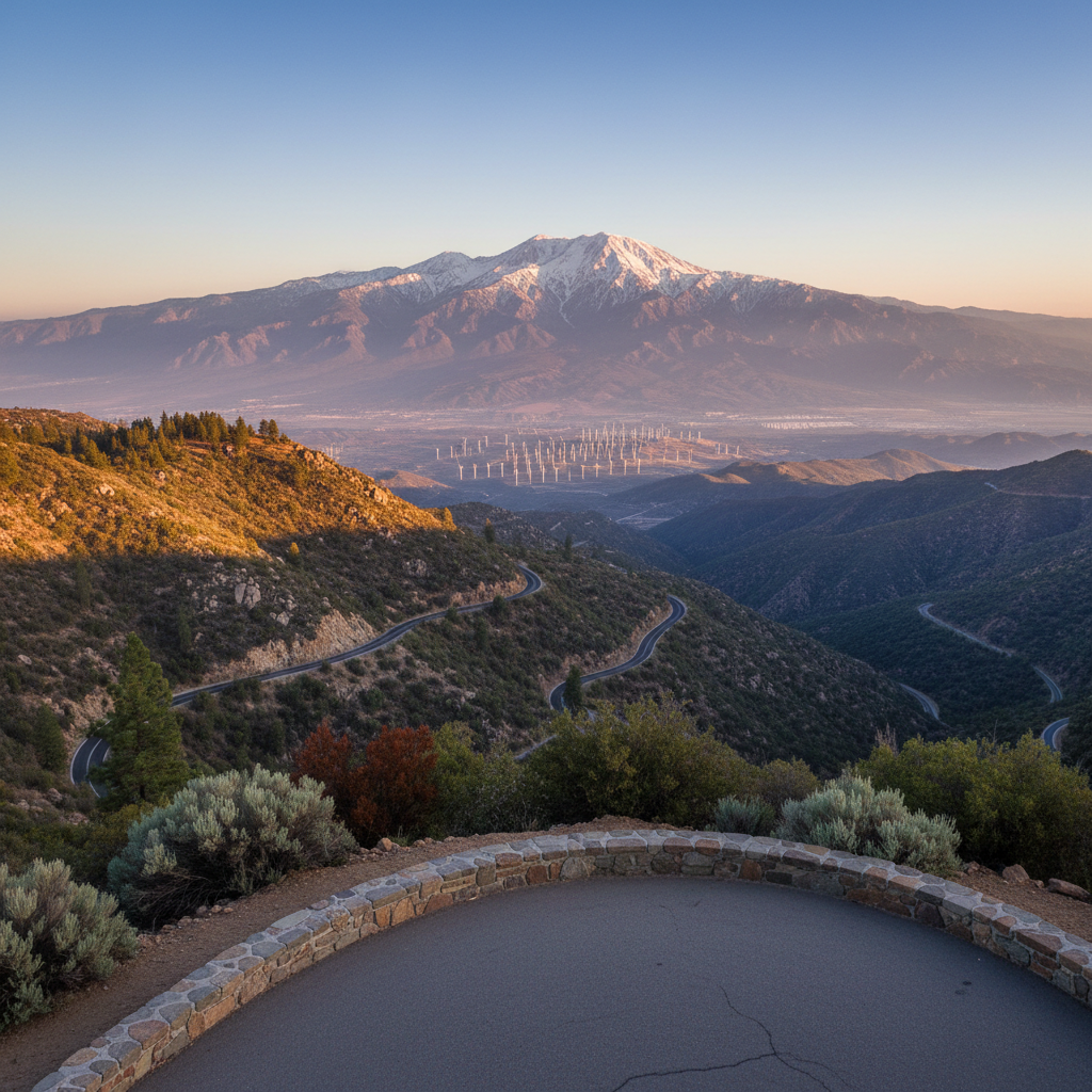 Indian Vista Scenic Overlook — Scenic Drive in Banning Pass, CA