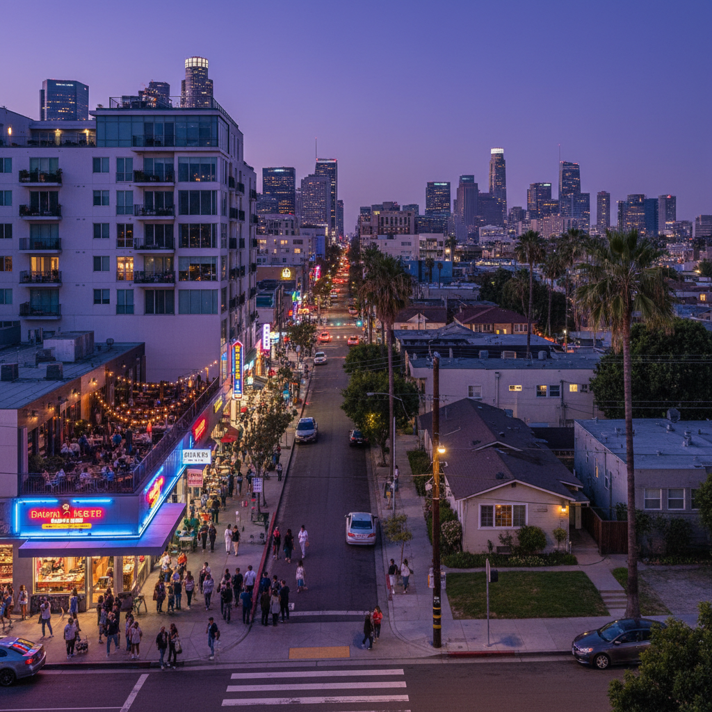 West Hollywood vs. Downtown LA vs. Hollywood — Urban Living Compared