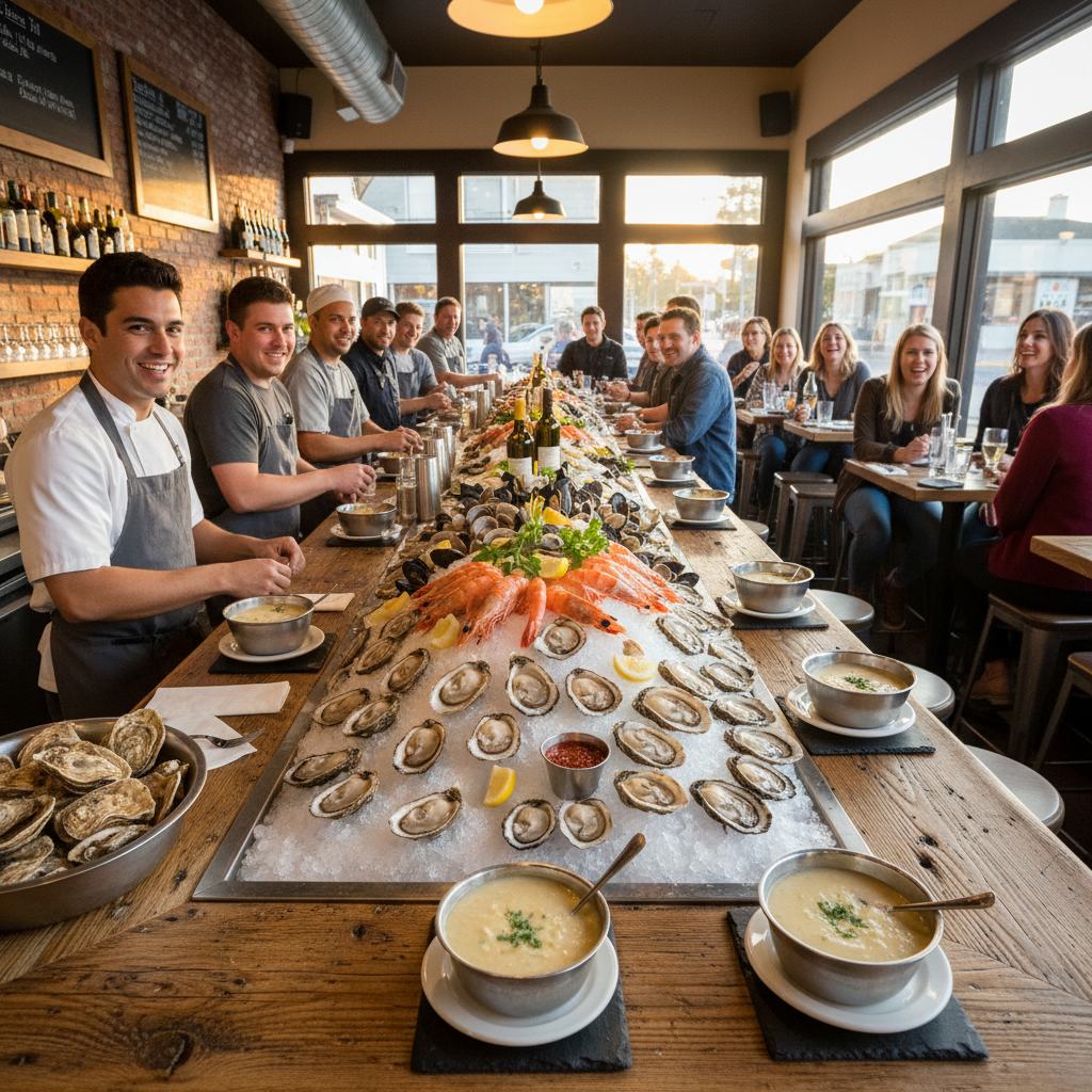 AW Shucks Oyster Bar — Carmel-by-the-Sea, Monterey County, CA