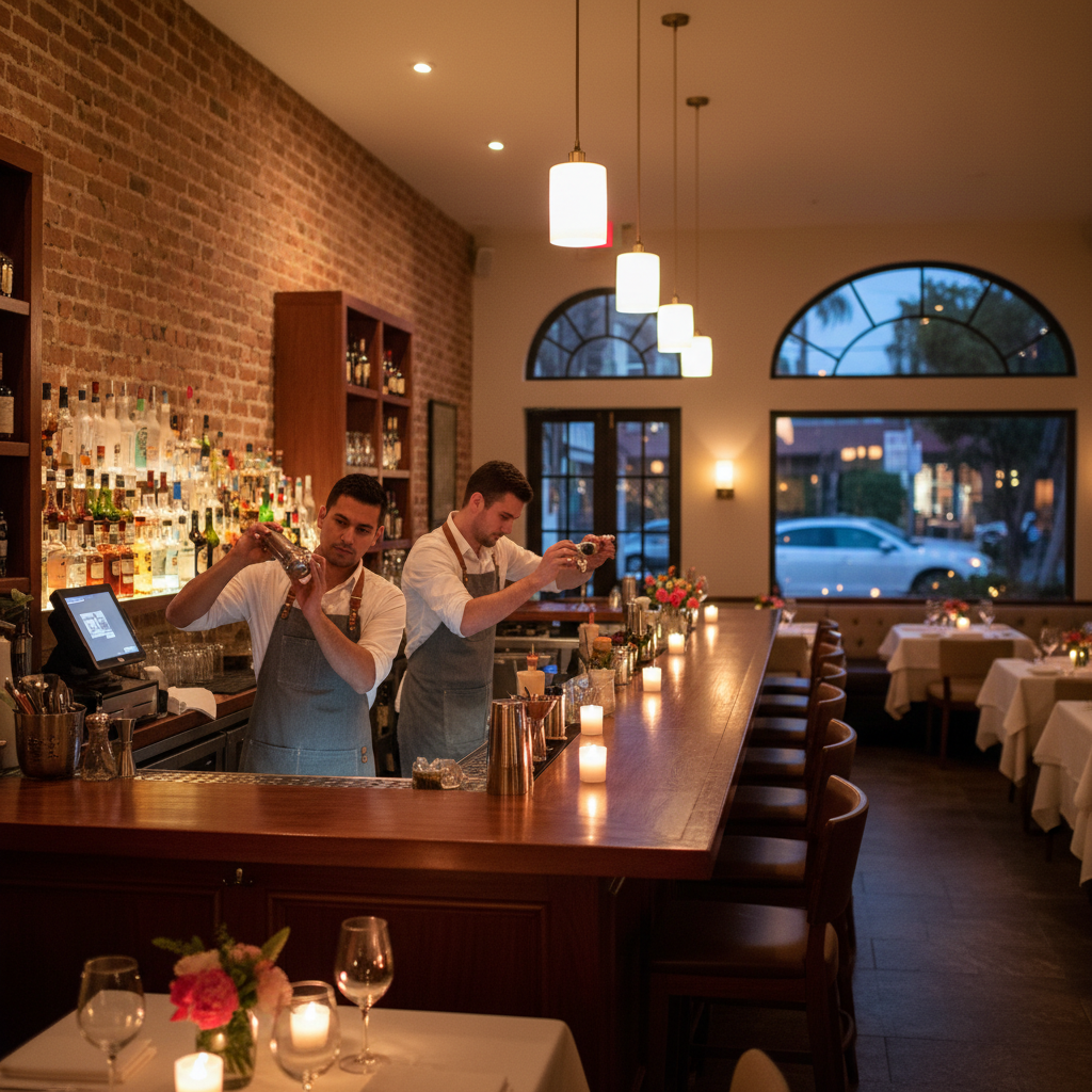 Opal Restaurant + Bar — Downtown SB, Santa Barbara, CA