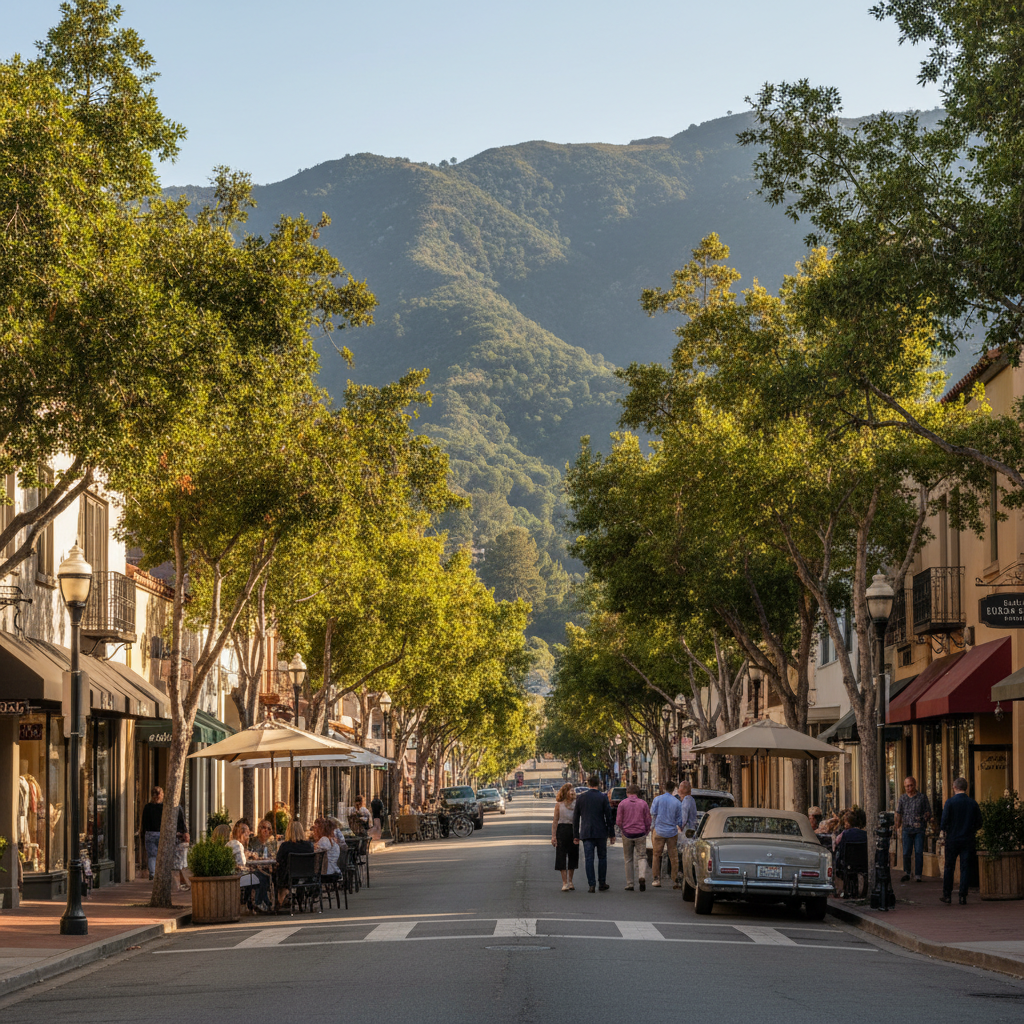 Downtown Los Gatos & Santa Cruz Avenue