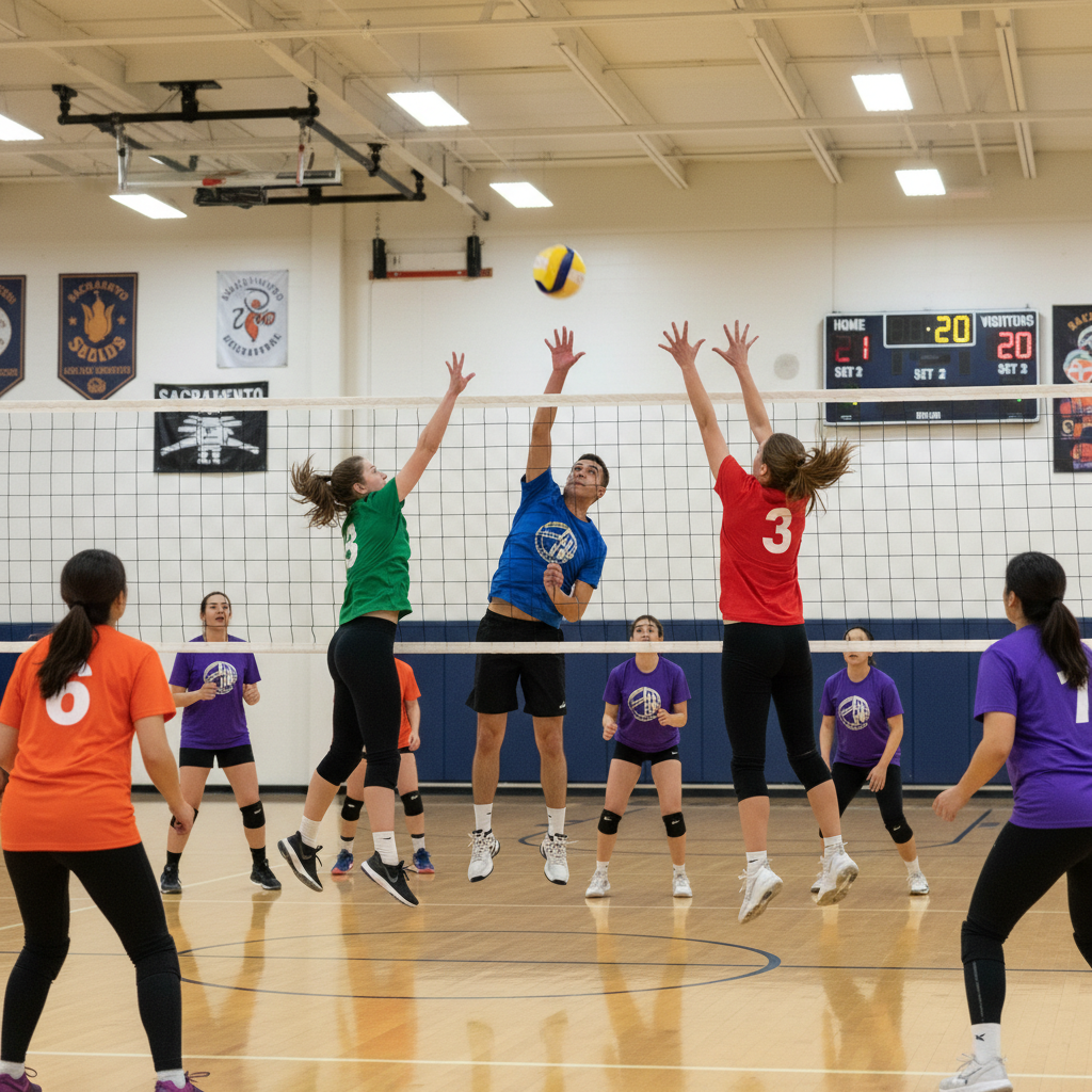 Xoso Sacramento – Coed Volleyball — Adult Volleyball Social League in Midtown / East Sacramento, CA