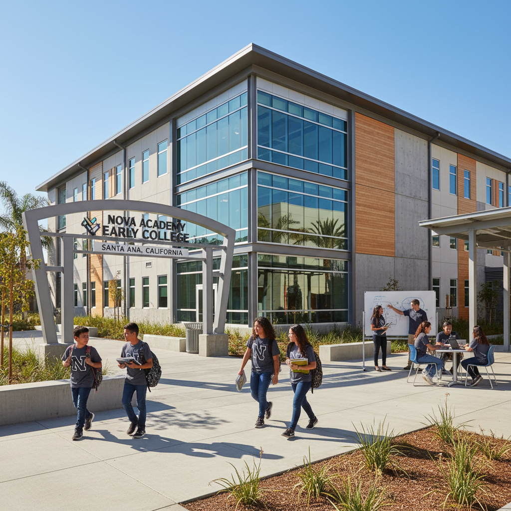 Nova Academy Early College — Charter High School School in Santa Ana, CA
