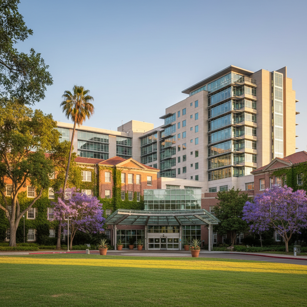 Mercy General Hospital — major hospital campus in Sacramento serving heart, cancer, and emergency care patients