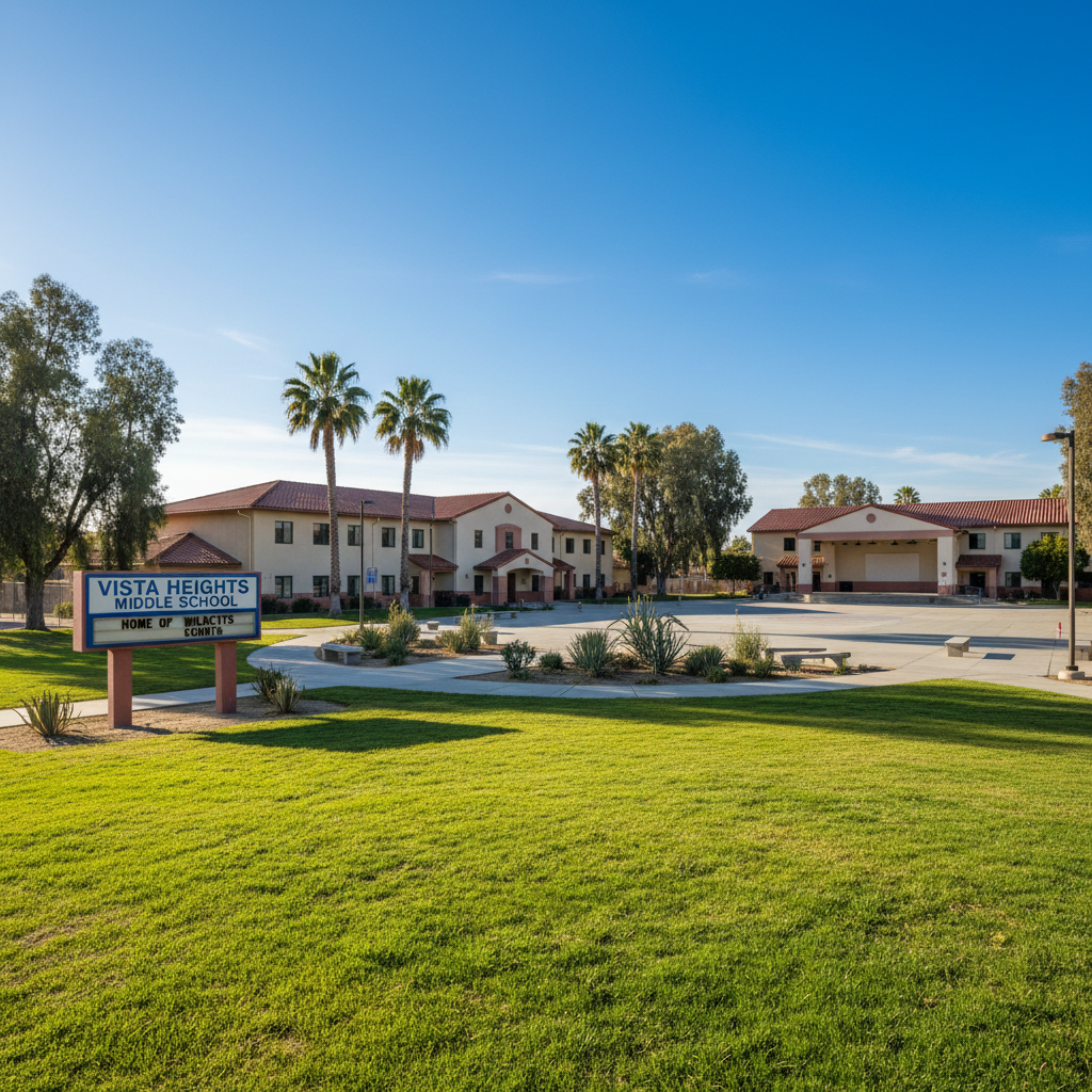 Vista Heights Middle School — Public Middle School in Moreno Valley, CA