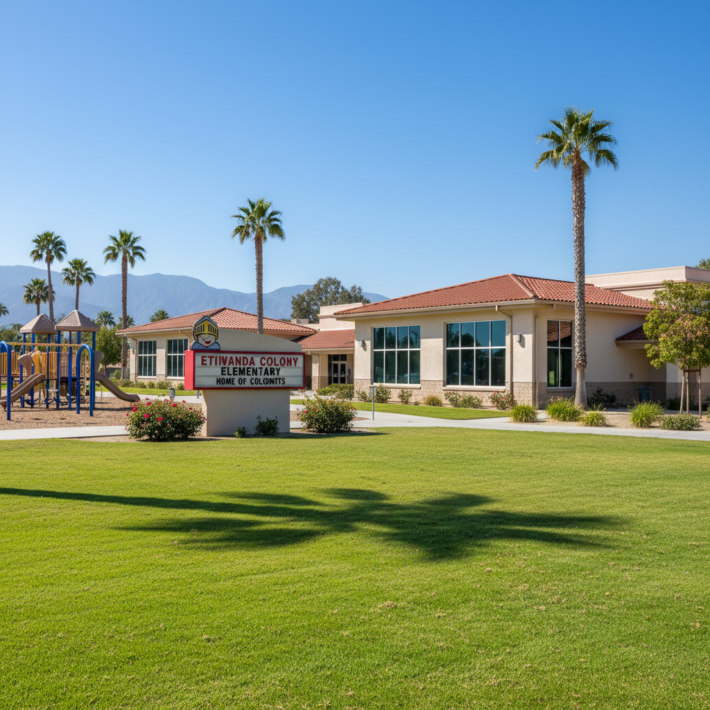 Etiwanda Colony Elementary — Public Elementary School in Rancho Cucamonga (Etiwanda), CA