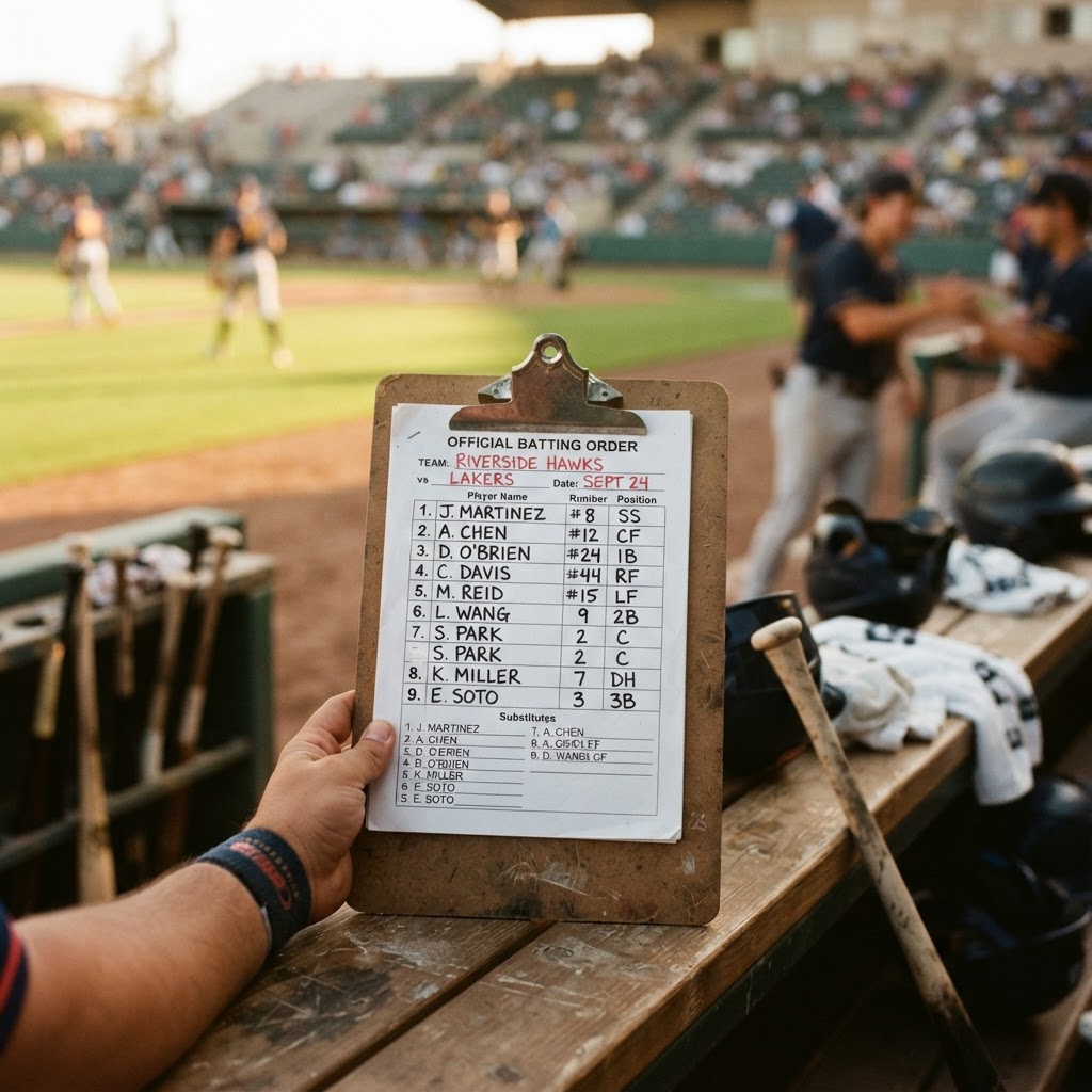 Professional Lineup Cards in Minutes