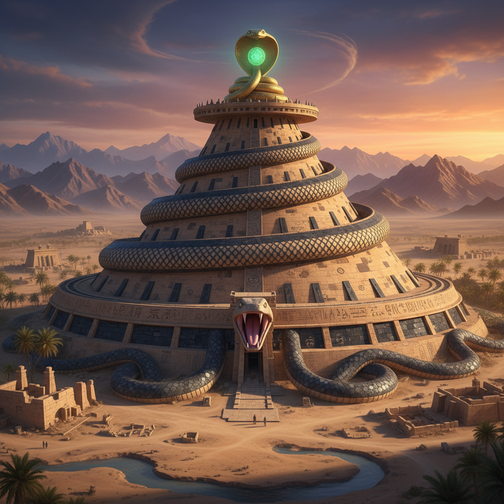 Majestic Ziggurat of Python