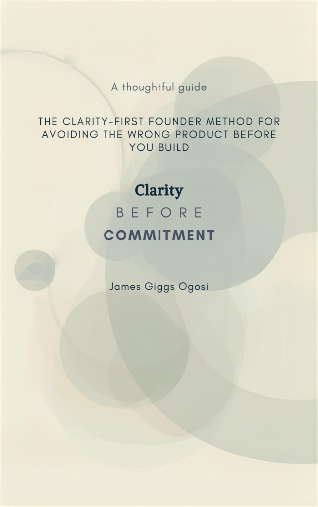 Clarity Before Commitment book cover