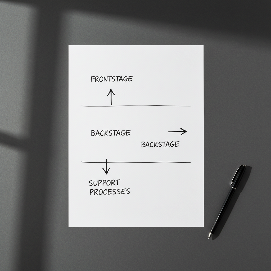 The Service Design Blueprint: The Tool That Shows Founders What They Actually Have