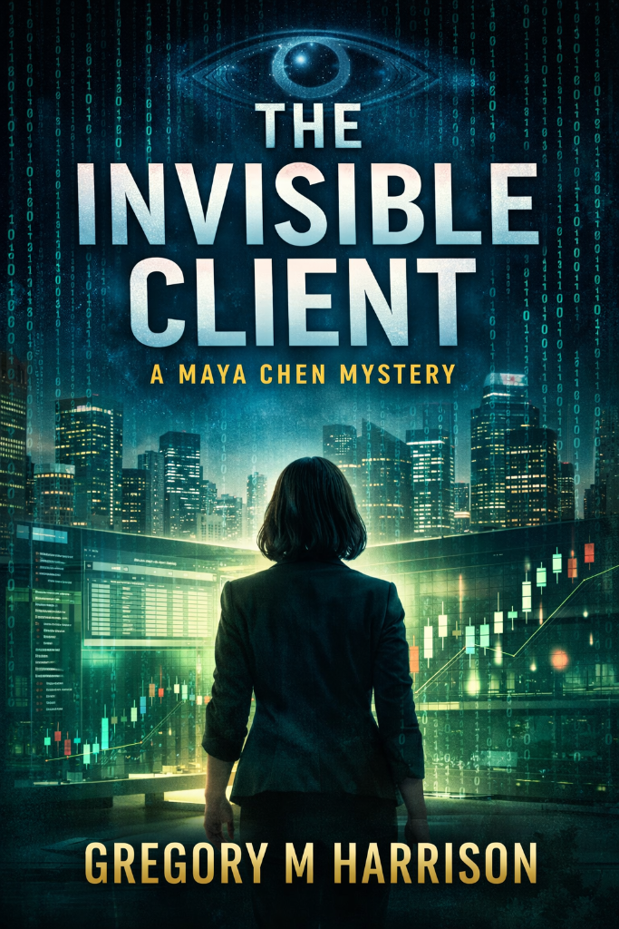 The Invisible Client - A Maya Chen Mystery book cover