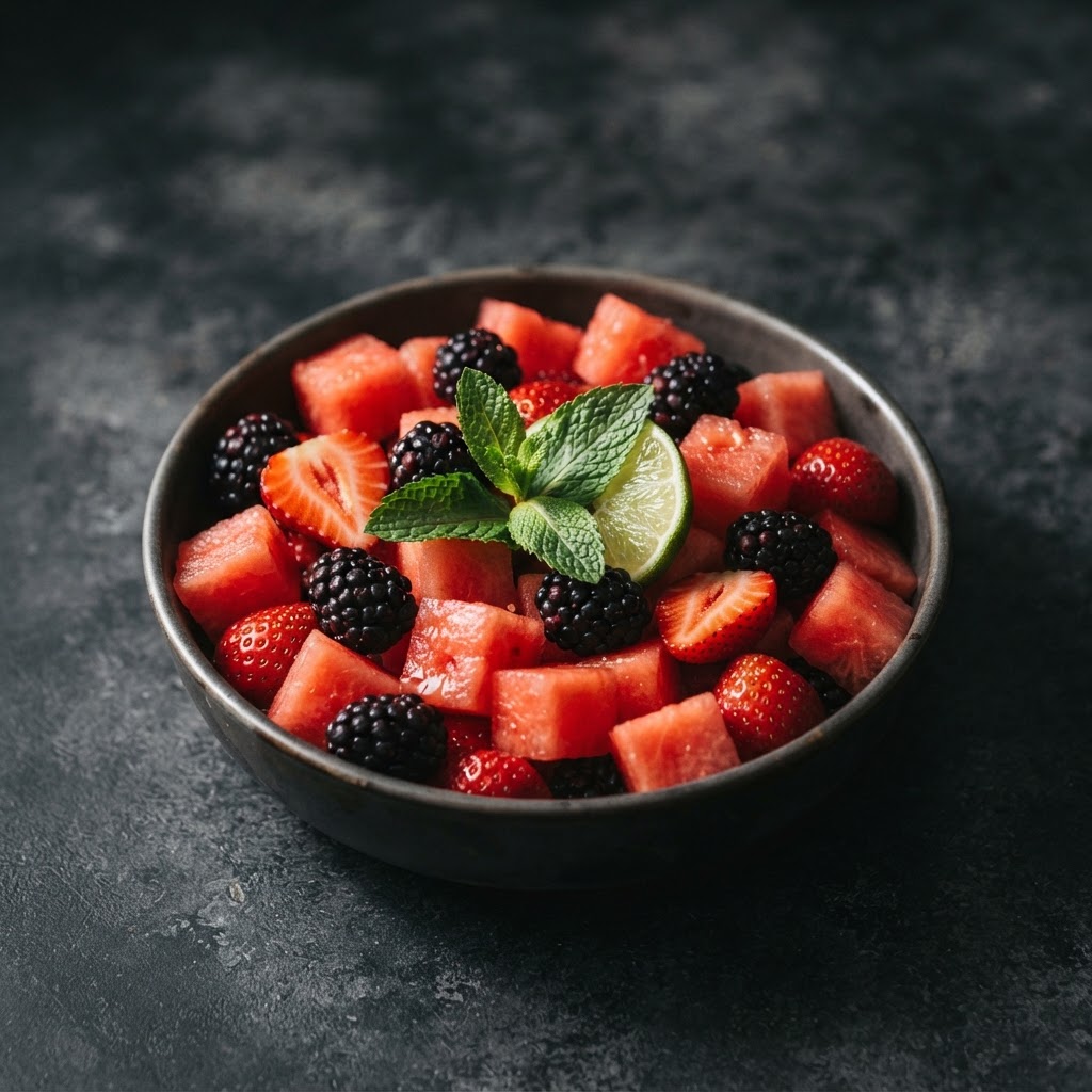 Blackberry Strawmelon