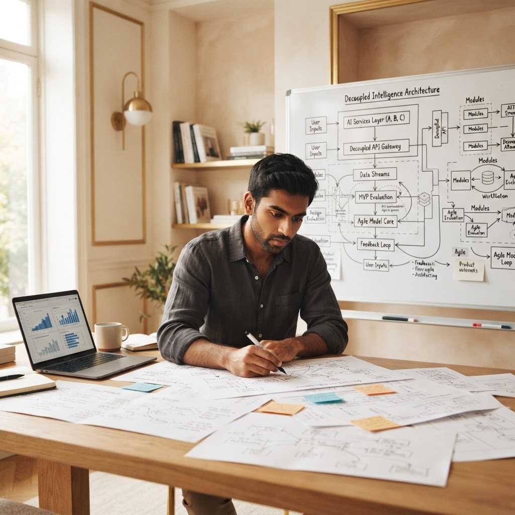 The Decoupled Intelligence Strategy: Architecting AI MVPs for Model Agility