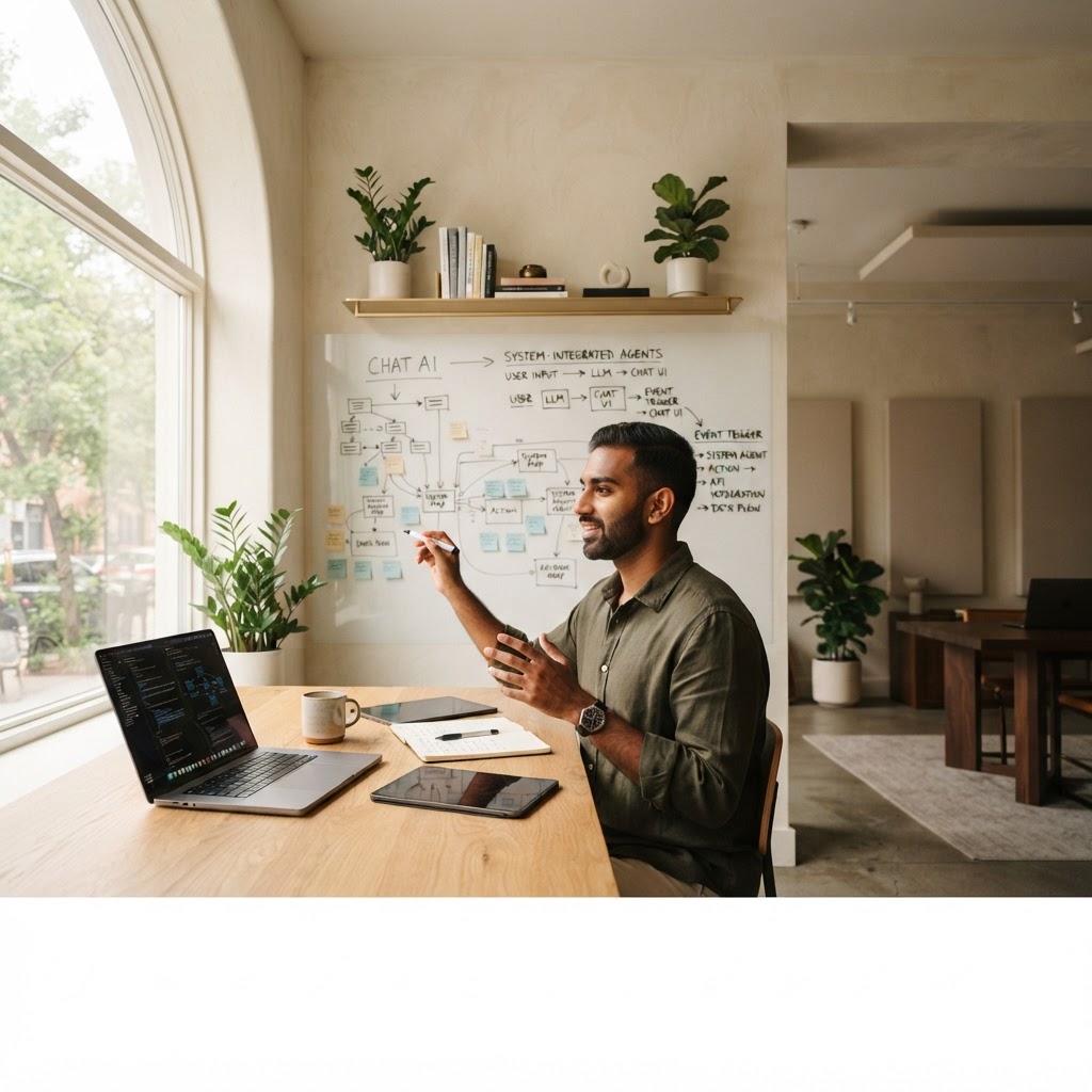 The Integration Threshold: When to Move From Chat-Based AI to System-Integrated Agents