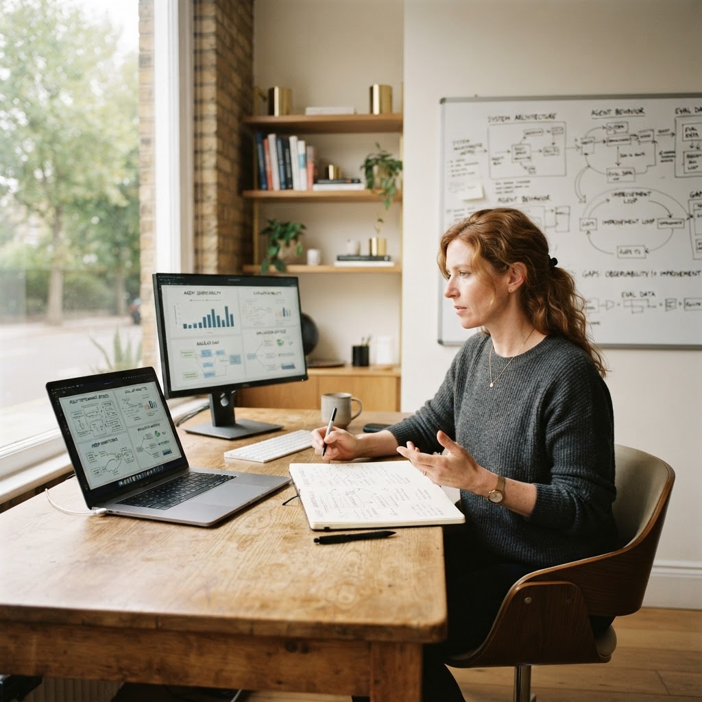 The Eval-Observability Gap: Why Watching Your Agents Isn't the Same as Improving Them