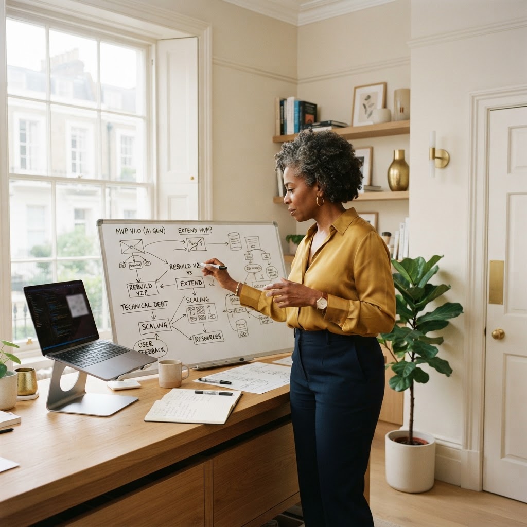 The Rebuild-vs-Extend Dilemma: When to Transition Your AI-Generated MVP to Production Code
