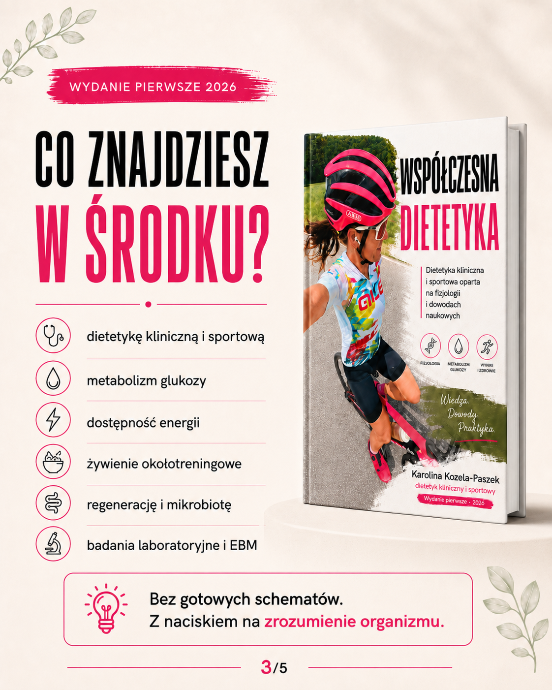 Najważniejsze zagadnienia omówione w książce Współczesna Dietetyka