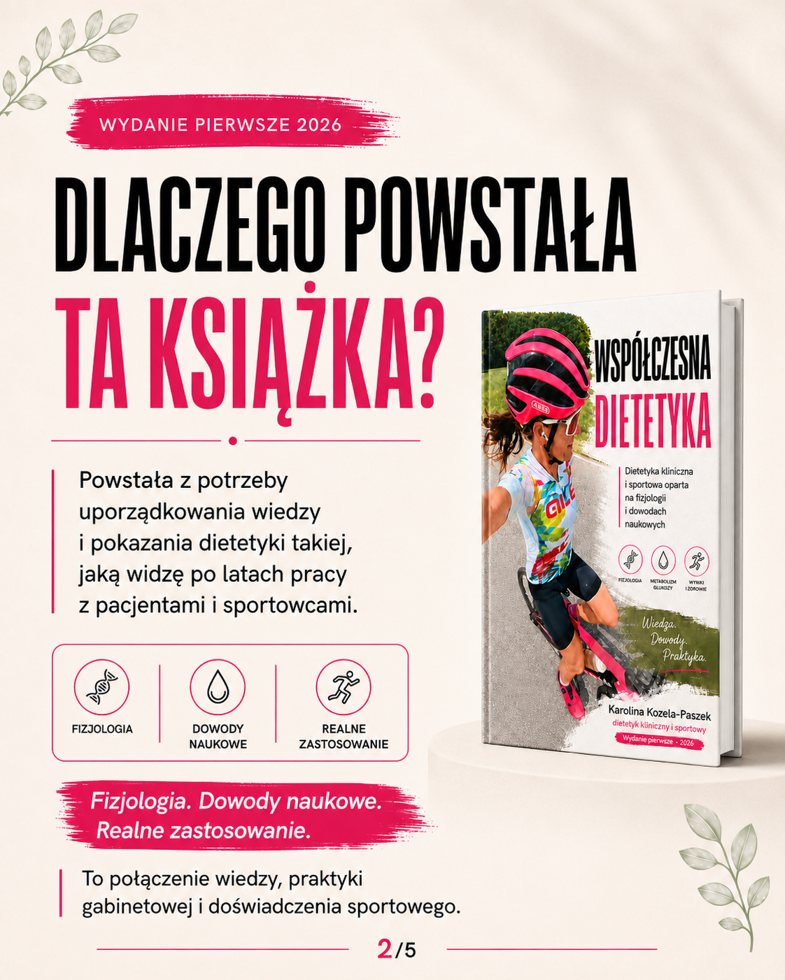 Dlaczego powstała książka Współczesna Dietetyka