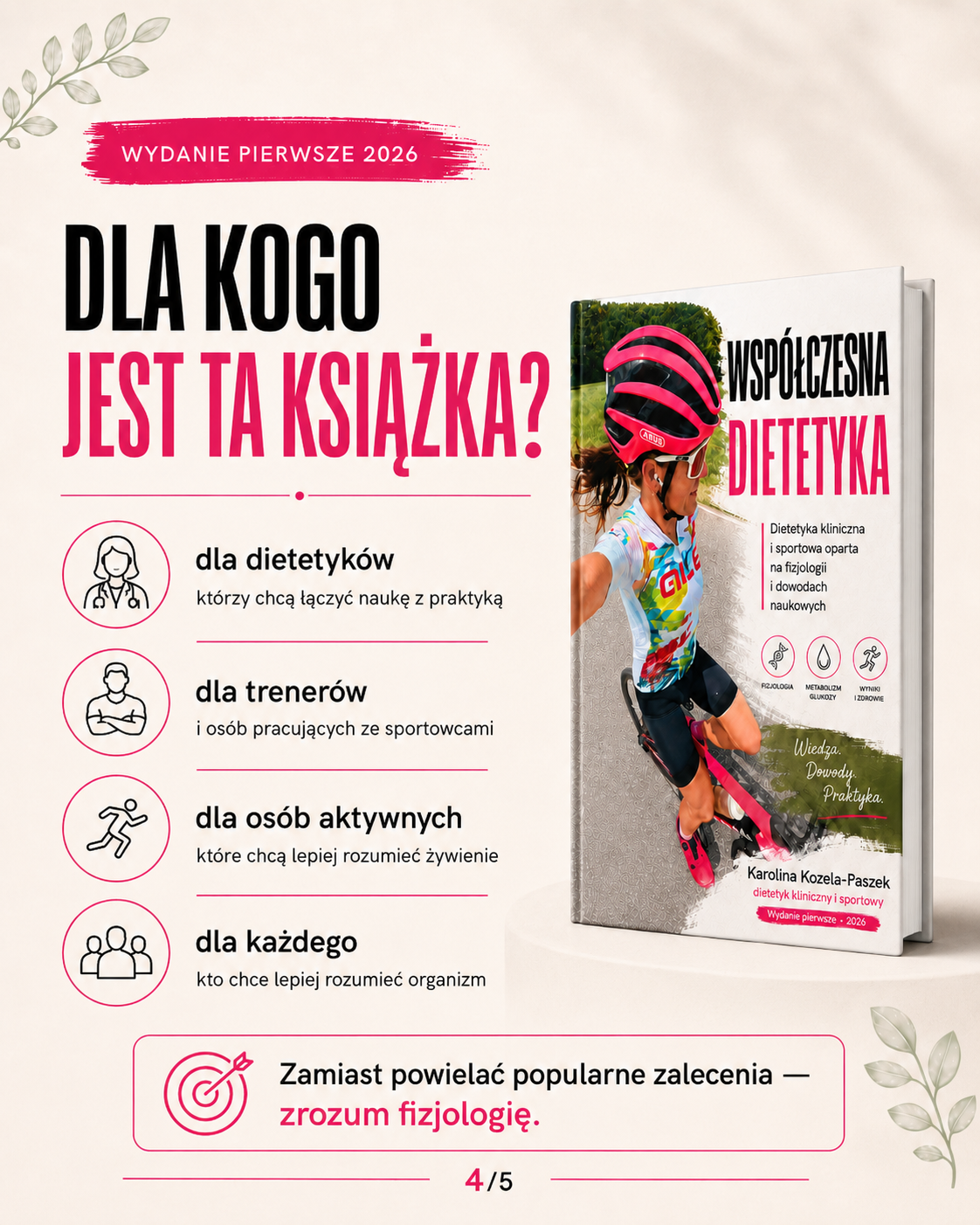 Dla kogo przeznaczona jest książka Współczesna Dietetyka
