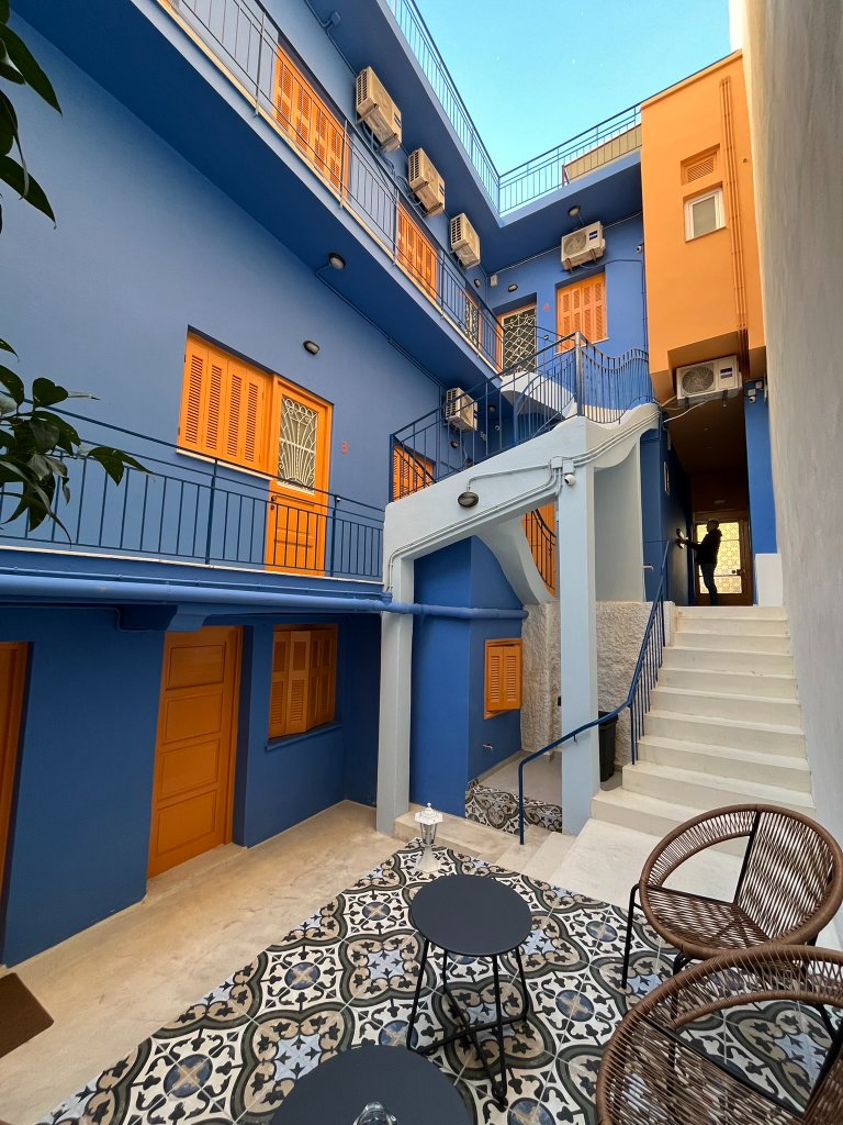 The Blue House - 112 Dimofontos St., Ano Petralona, Athens