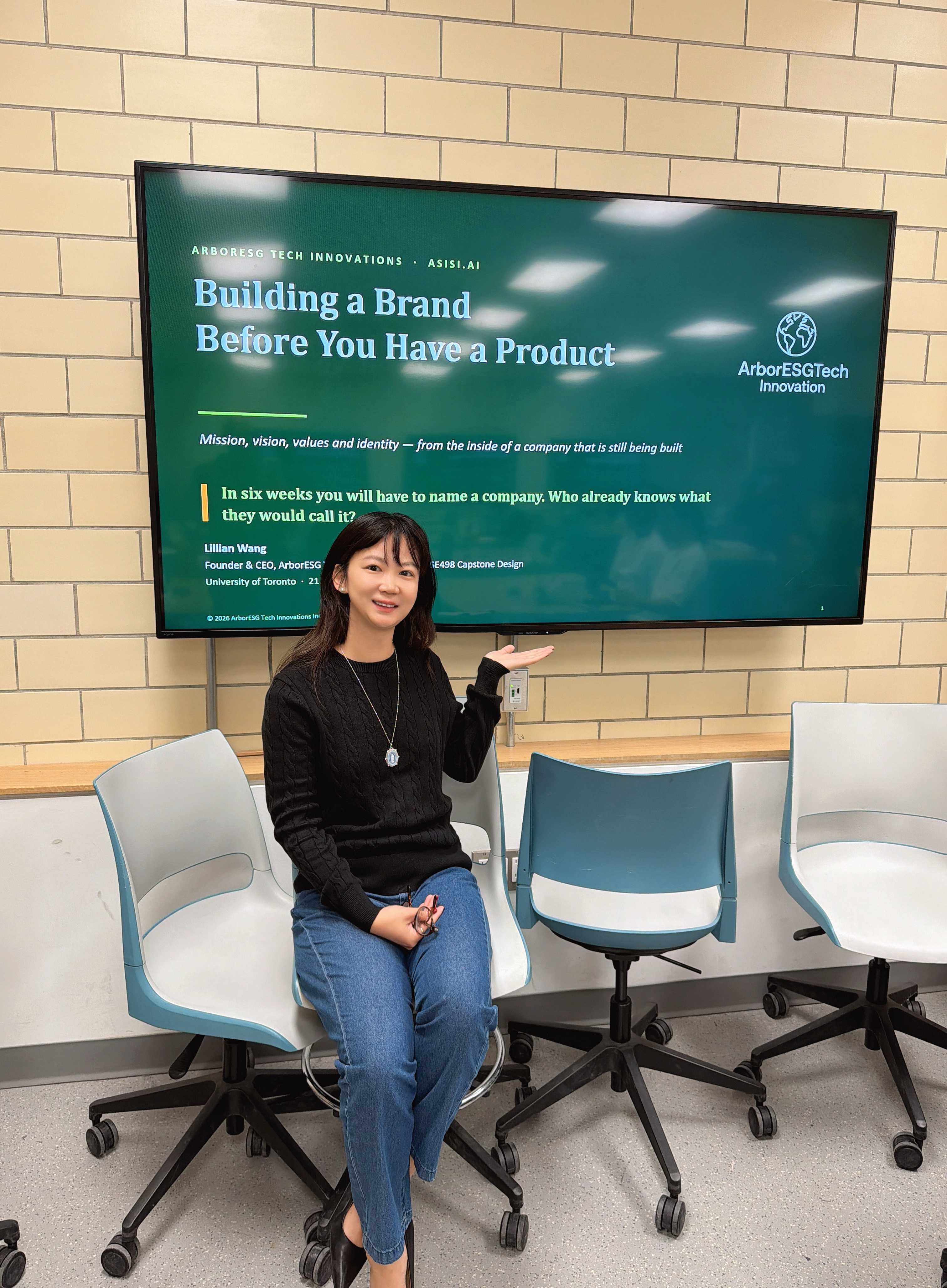 Founder Lillian Wang Gives Guest Lecture on Entrepreneurship at University of Toronto