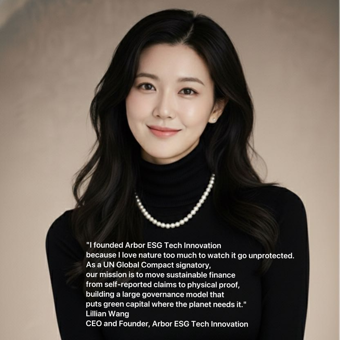 Founder Lillian Wang message