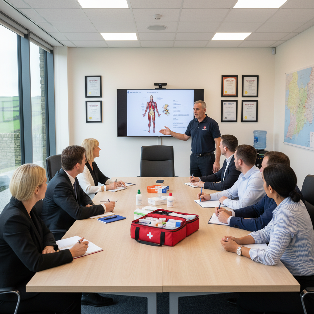 First Aid at Work 3 day course Yorkshire