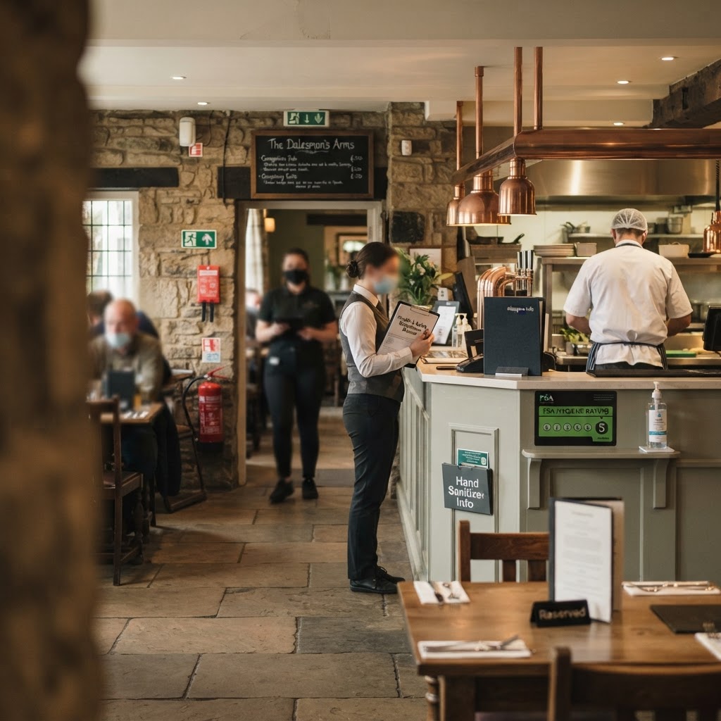 Health and safety for hospitality venues - what Yorkshire pubs, hotels and restaurants need to comply with - Livius Training safety advice
