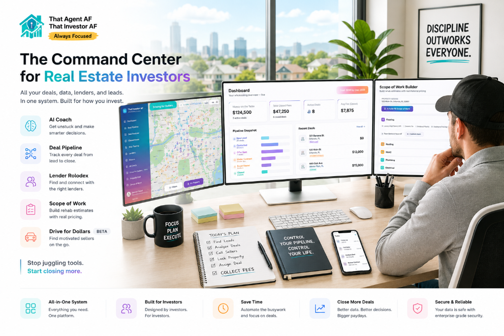That Investor AF Dashboard
