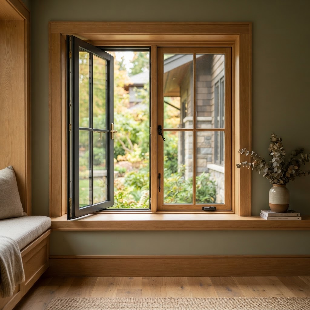 Clad-wood windows
