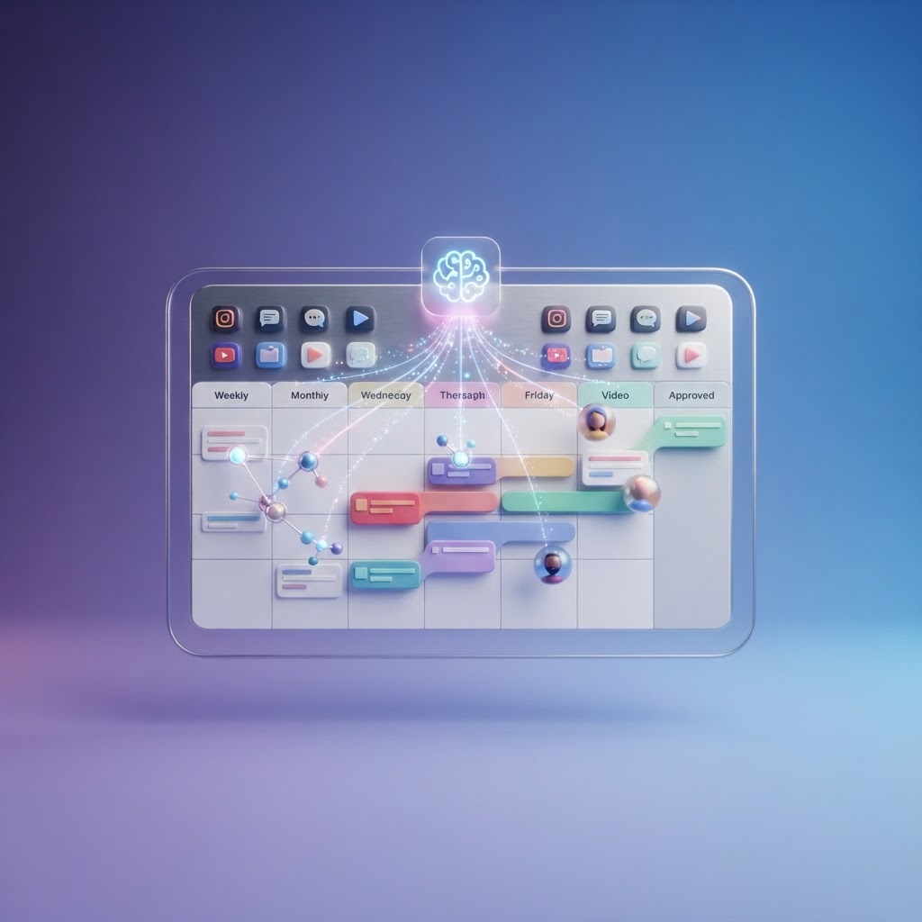 AI Social Content Calendar