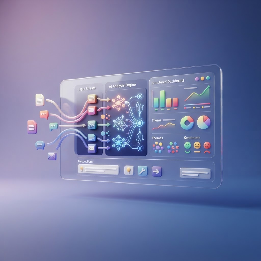 AI Customer Feedback Dashboard