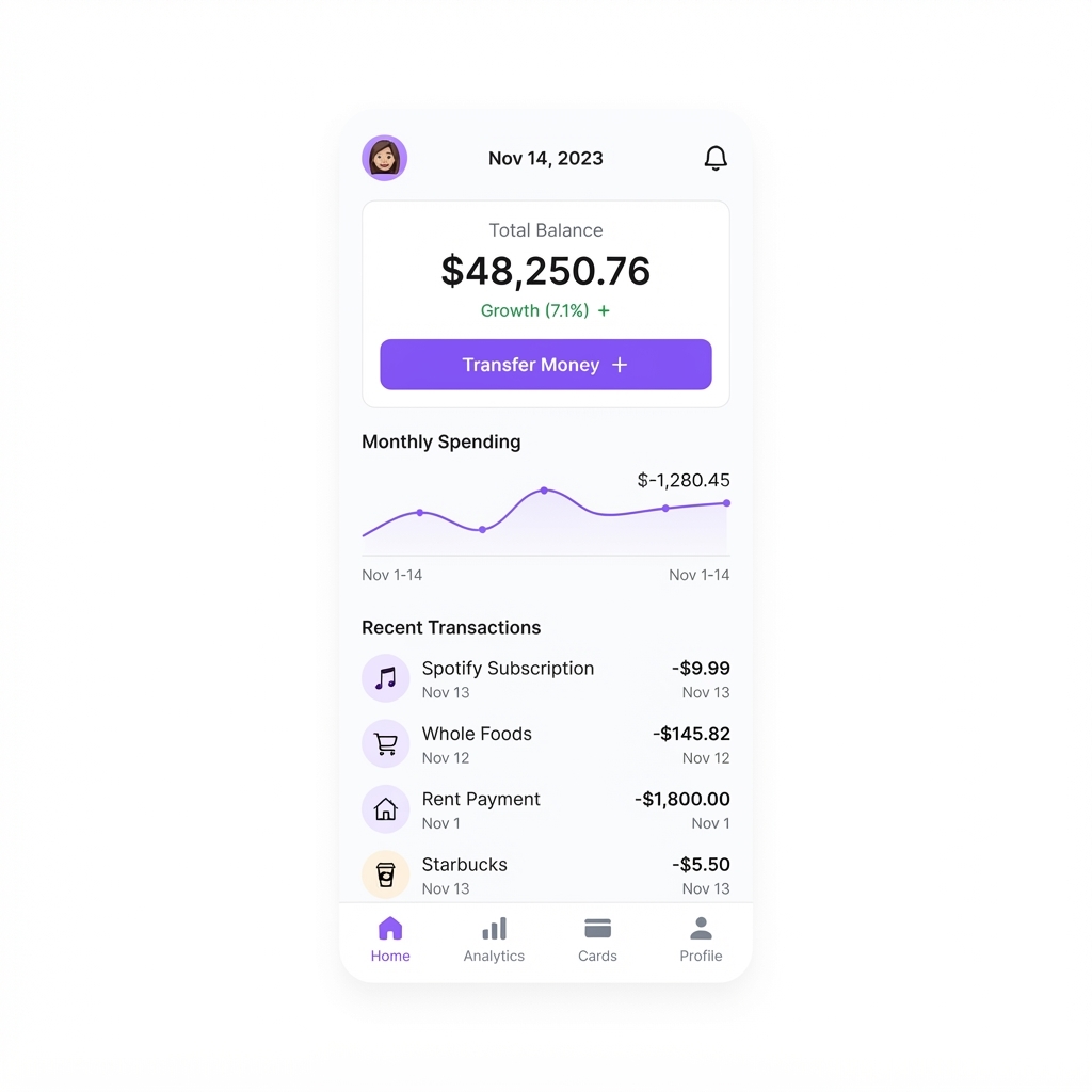 Plain design screenshot