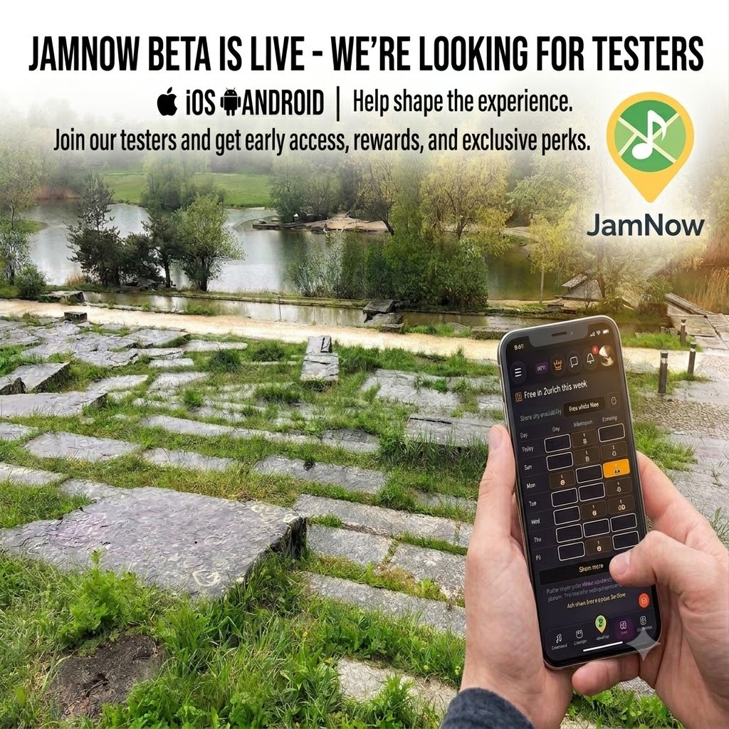The JamNow beta is live — and we're looking for testers