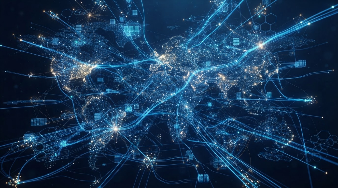 Abstract premium IT technology architecture