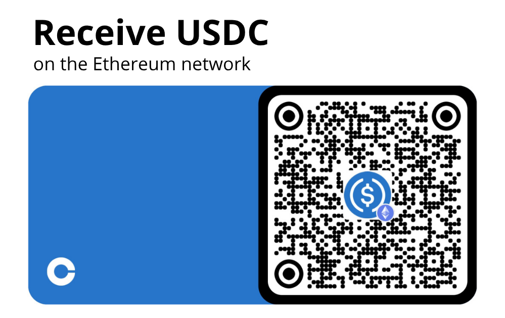 QR USDC