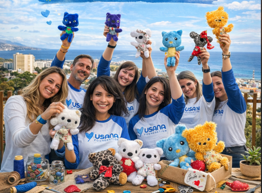 Making Teddy Bears - CSR - experiencia navideña para empresas