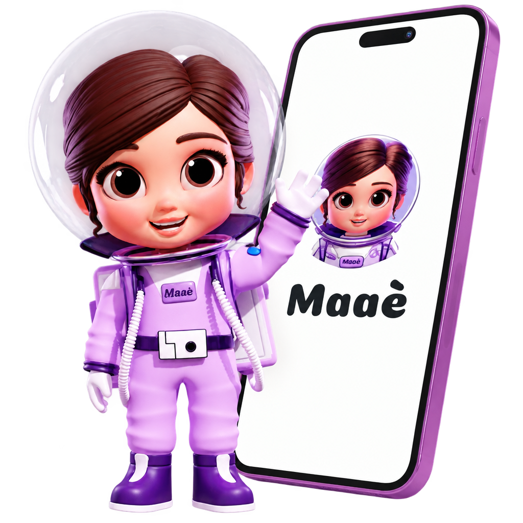 Maaé et téléphone