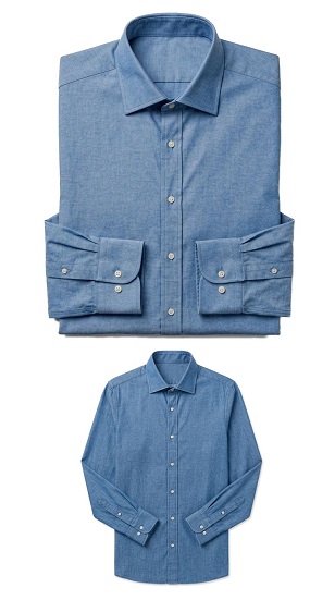 Camisa Vista de Cima