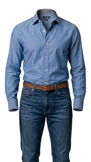 Camisa Modelo Invisível