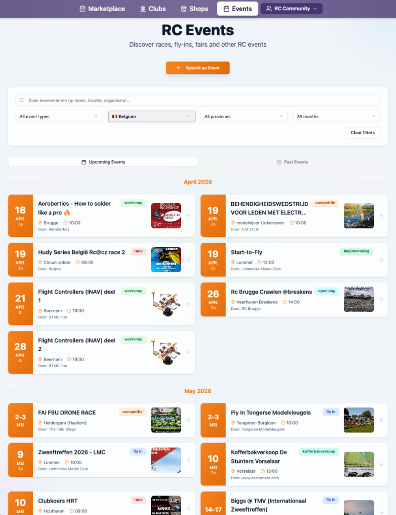 ๐
Events