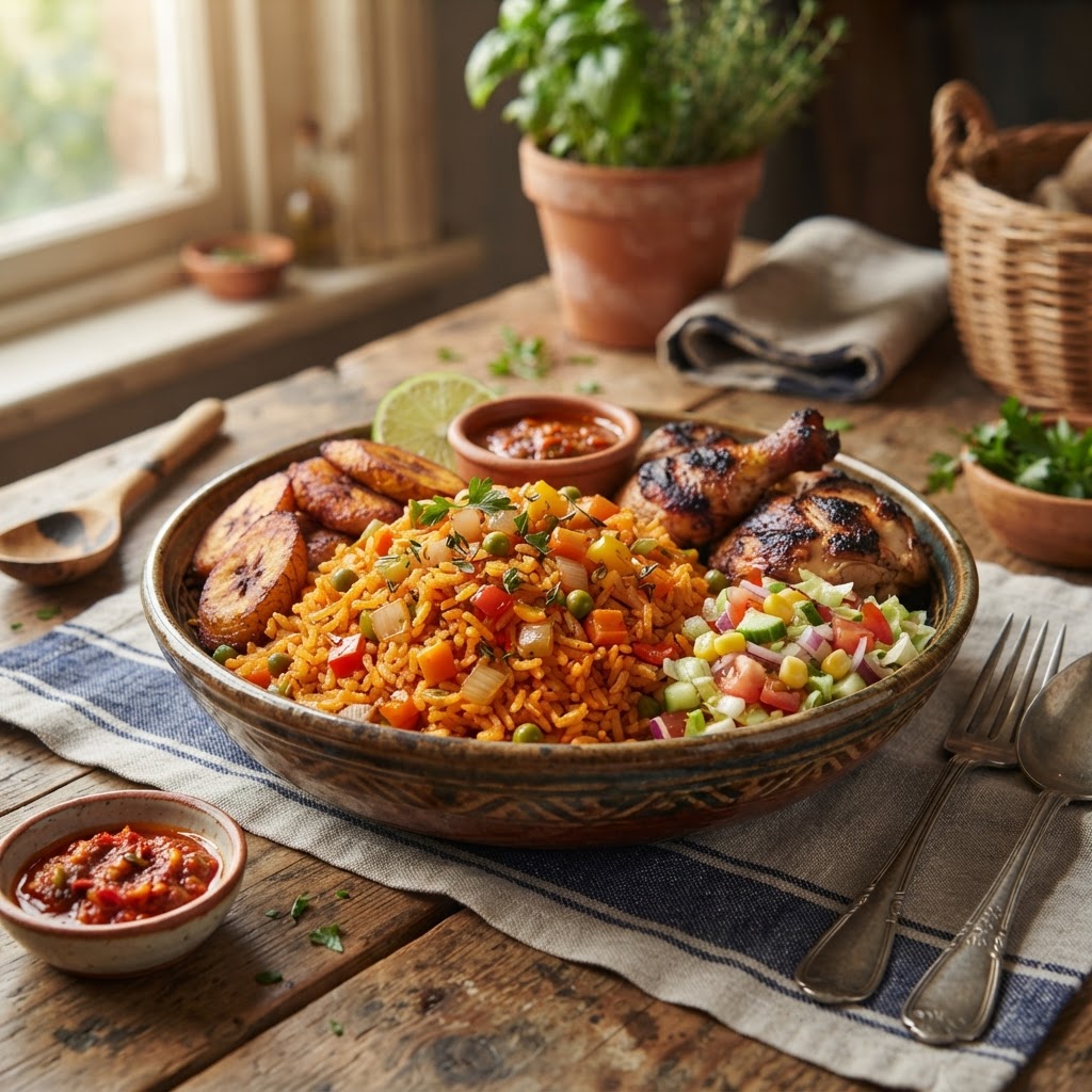Authentic Nigerian Jollof Rice