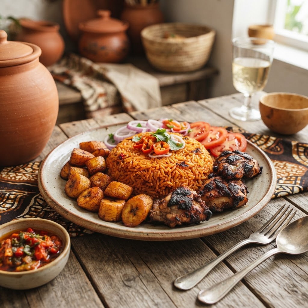 Authentic Nigerian Party Jollof Rice